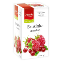 Apotheke Brusinka a malina čaj nálevové sáčky 20x 2 g