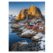 Fotografie iconic Hamnoy red houses village in, Tassaphon Vongkittipong, 30 × 40 cm