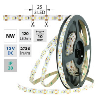 LED pásek McLED 12V neutrální bílá š=10mm IP20 28,8W/m 120LED/m SMD2835 ML-121.704.60.0