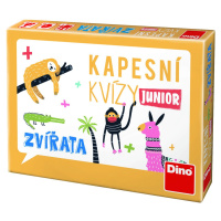 DINO Kapesní kvízy Junior - zvířata - Dino