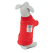 Vsepropejska Bady červená mikina pro psa Barva: Červená, Délka zad (cm): 39, Obvod hrudníku: 58 
