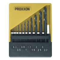PROXXON 28874 sada spirálových mikrovrtáků HSS