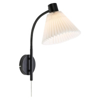 Markslöjd Markslöjd 108752 - Nástěnná lampa MIRA 1xE14/40W/230V černá/bílá