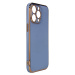 Color Electroplating silikonové pouzdro na iPhone 13 Pro MAX 6.7" Blue