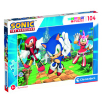 Clementoni - Puzzle 104 Sonic