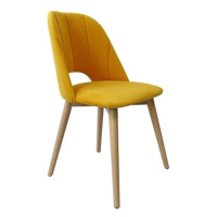 Jídelní židle Grede (dub sonoma, žlutá)