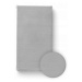 BocioLand Prostěradlo do postýlky, bavlna, tmavě šedé, 120 x 60 cm