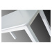 Stůl Wenus 2S Barva desky: Bílá, Barva podstavy: Černá