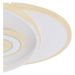 Globo Stropní svítidlo LED Roderick, bílé, délka 54 cm, akryl, CCT