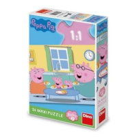 Dino Peppa Pig oběd 24 maxi puzzle