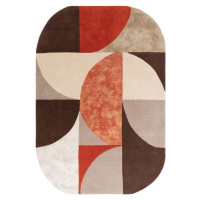 Vlněný koberec v cihlové barvě 200x300 cm Spice – Asiatic Carpets