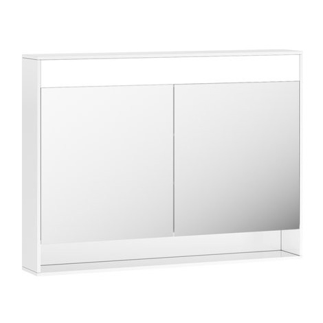 Ravak MC Step 1000 bílá zrcadlová skříňka s LED osvětlením, 1000 x 150 x 740 m