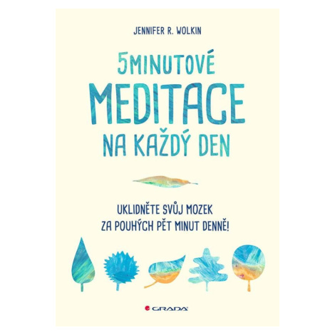 5minutové meditace na každý den: Uklidněte svůj mozek za pouhých pět minut denně! GRADA