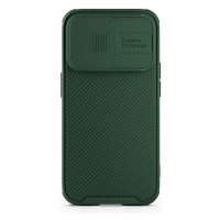 Spello odolný magnetický kryt s ochranou čoček fotoaparátu pro iPhone 15 Pro Max zelený