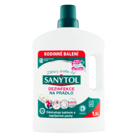 Sanytol Dezinfekce na prádlo Bílé květy 1500 ml