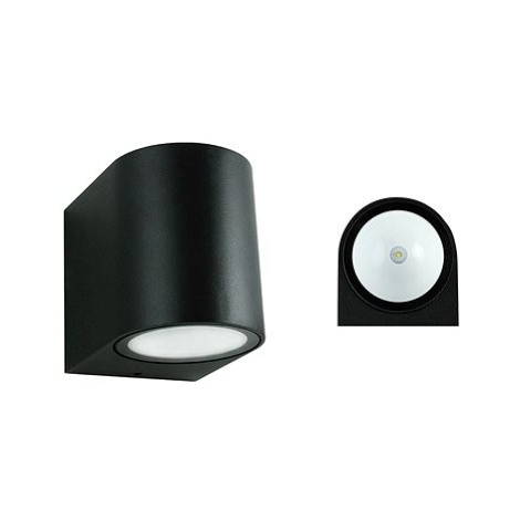 McLED LED svítidlo Revos R, 3W, 4000K, IP65, černá barva