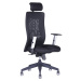 Kancelářská otočná židle CALYPSO GRAND SP, s područkami a univerzálními kolečky, síťované opěrad