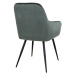 Norddan Designová jídelní židle Gracelyn, zelený samet