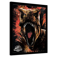 Obraz na zeď - Jurský Park - T-Rex Sketch, 30x40 cm