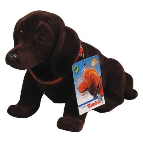 Pes s kývací hlavou tmavě hnědý 27 cm Simba