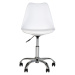 Norddan Designová kancelářská židle Maisha bílá - Skladem