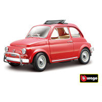 Bburago 1:24 Fiat 500L (1968) Red