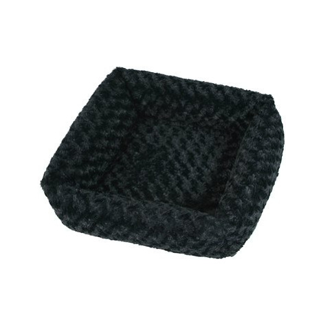 Olala Pets Cube Fuzzy, 53 × 53 cm, černá
