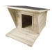 Duvo+ Dřevěná bouda pro psy 110 × 85 × 75cm