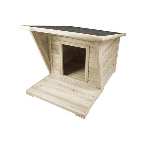 Duvo+ Dřevěná bouda pro psy 110 × 85 × 75cm