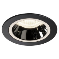 SLV BIG WHITE NUMINOS DL M vnitřní LED zápustné stropní svítidlo černá/chrom 4000 K 55° včetně l