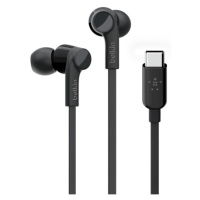 Belkin ROCKSTAR™ Sluchátka s USB-C konektorem černá