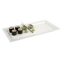 APS Servírovací tác sushi obdélník melamin 35,5x18 cm bílý