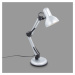 Briloner Stolní lampa Pixa, nastavitelná, E14, bílá
