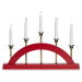 Červená světelná dekorace s vánočním motivem Bridge – Markslöjd