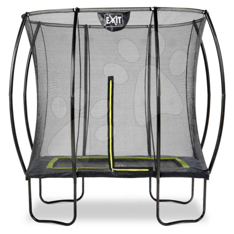 Trampolína s ochrannou sítí Silhouette trampoline Exit Toys 153*214 cm černá