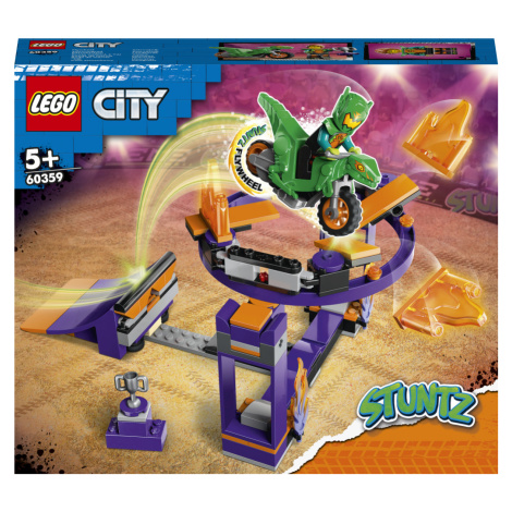 LEGO® City 60359 Kaskadérská výzva s rampou a obručí - LEGO® City