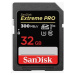 SanDisk SDHC karta 32GB Extreme PRO (300 MB/s, Class 10, UHS-II U3 V90)