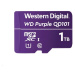 WD MicroSDXC karta 1TB Purple WDD100T1P0C Class 10 (R:100/W:60 MB/s)