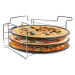 EXCELLENT Stojan na pečení pizzy sada 3 ks plechů KO-CY4654930
