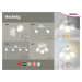 Rabalux bodové svítidlo Hedwig LED 2x 4W CCT DIM 5623