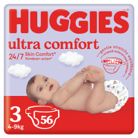 Huggies Ultra Comfort 3 Jumbo 56 ks