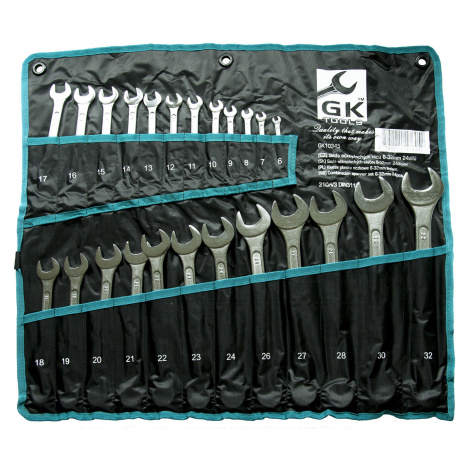 Sada očkoplochých klíčů (24ks) GK TOOLS 6-32 mm v obalu