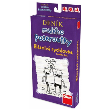 DENÍK MALÉHO POSEROUTKY – BLÁZNIVÁ RYCHLOVKA Cestovní hra - Hry (622517) Dino