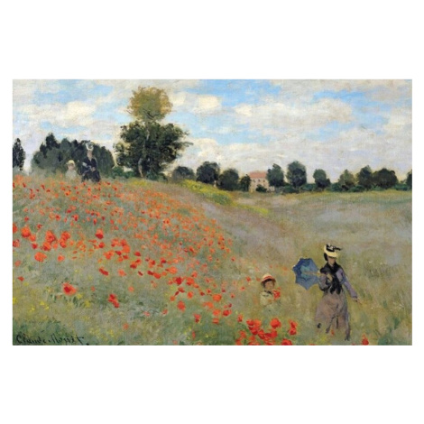 Plakát, Obraz - Claude Monet - Poppies, (91.5 x 61 cm)