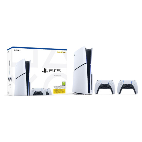 PlayStation 5 + DualSense Wireless Controller bílý (verze slim) Sony