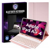 Růžová Klávesnice S Pouzdro Pro Apple Ipad Air 4 Air 5 10.9 2022 A2324 A2072