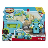 Transformers Rescue Bot auto s přívěsem varianta 1 modrý Command Center Hoist