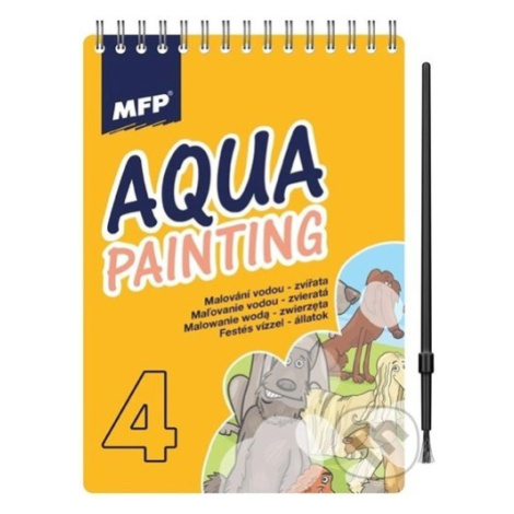 Aqua Painting - Malování vodou - zvířata 4 / maľovanie vodou - zvieratá 4 - kniha z kategorie Om MFP paper