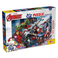 Oboustranné podlahové puzzle 108 dílků Marvel Avengers LISCIANI 99719