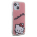 Hello Kitty IML Daydreaming Logo Kryt iPhone 15 růžový